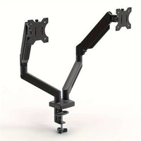 Monitor Stand for 13-32 inches Screens, Dual Monitor Mount Gas Spring, Dual Monitor Arm Full Motion Adjustable