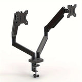 Monitor Stand for 13-32 inches Screens, Dual Monitor Mount Gas Spring, Dual Monitor Arm Full Motion Adjustable