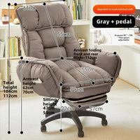 Velvet Kids' Office Chair with Wheels – Comfy Throne for Reading & Study