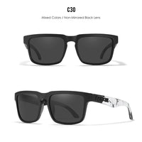 KDEAM 2022 Square Men's Polarized Sunglasses Outdoors Lifestyle Coating Sun Glasses New Matching Colors With Box