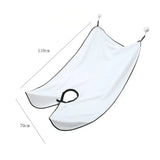 Male Shaving Apron Beard Catcher Bib Hair Trimmer Cape for Men