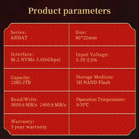 Huadisk SSD NVMe M2 1TB 512GB Internal SSD Drive TLC PCIE3.0 3000MB Speed for GIGABYTE/MSI/ X99 X79 for DIY Gaming Computer PC