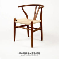 Nordic Cane-Woven Wooden Armchair – Indoor/Outdoor Lounge Chair
