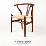 Nordic Cane-Woven Wooden Armchair – Indoor/Outdoor Lounge Chair