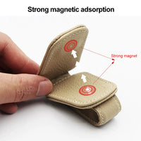 Universal Car Sunglasses & Card Holder – Visor Clip Organizer