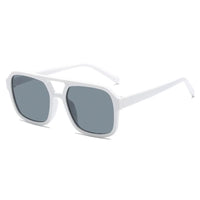 adult style, sunglasses, square Double new beam personalized Korean version, trendy sunglasses, high-end, UV resistant,