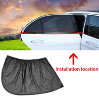 Car Sun Window Shade - Universal UV Protection Visor Shield, Side and Rear Window Cover