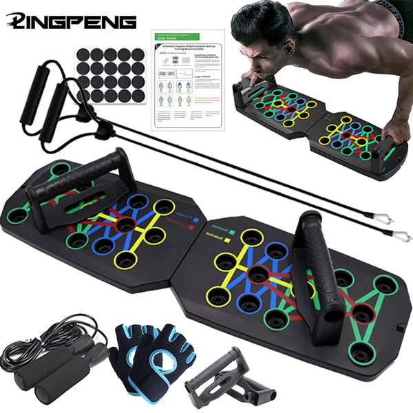 Push-Up Board & Bars – Portable, Multifunctional, Chest, Arms & Core Workout