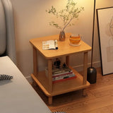 Natural Wood TV Stand Cabinet