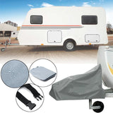 103x67x99x30cm Universal RV Caravan Towing Hitch Cover Waterproof Dust-proof Trailer Tow Ball Coupling Lock Shelter Canopy