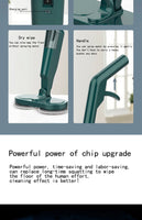 Electric Water Mop Cleaner Machine 360° Rotatable Spin Cleaning Mop Squeeze Wet and Dry Use Hand Push Household Floor Cleaning
