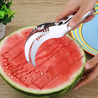 Stainless Steel Watermelon Cutter - Fruit Slicer Tool