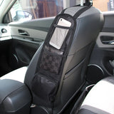 Car Backseat Organizer with Touchscreen Tablet Holder – Storage Pockets & Seat Protector