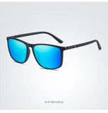 Luxury Vintage Square Polarized Sunglasses Men Women Fashion Travel Driving Fishing Anti-glare Sun Glasses TR90 Eyewear UV400