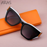 Sexy Cat Eye Sunglasses Women Men Big Frame 2024 Luxury Brand Vintage Fashion Cateye Sun Glasses Ladies Leopard Shades Eyewear