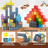 Magnetic Mine World Building Blocks – STEM Construction Set for Ages 3+