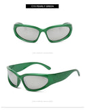 Fashion Punk Goggles Sunglasses for Men and Women Personalized Trendy Sunglasses Fashion Glasses UV400 Women's Glasses
