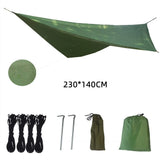 2-Person Camping Hammock with Mosquito Net – Durable Parachute Fabric Sleep Swing for Outdoors