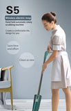 Electric Water Mop Cleaner Machine 360° Rotatable Spin Cleaning Mop Squeeze Wet and Dry Use Hand Push Household Floor Cleaning