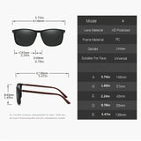 Men’s Polarized Sports Sunglasses – Lightweight UV400 Protection