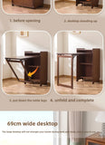 Bamboo Folding Study Desk – Compact Workspace for Bedroom & Small Apartments