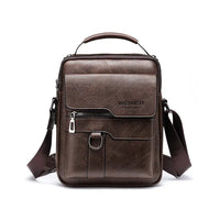 WEIXIER Men Crossbody Bag Shoulder Bags Vintage Men Handbags Large Capacity PU Leather Bag For Man Messenger Bags Tote Bag - Jack's Clearance
