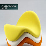 Velvet Minimalist Lounge Chair – Italian-Inspired Nordic Comfort