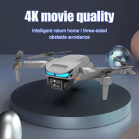 Aerial UAV XT9 high-definition dual lens pixel multi-rotor UAV optical flow fixed high positioning remote control drone - Jack's Clearance