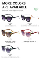 Sexy Cat Eye Sunglasses Women Men Big Frame 2024 Luxury Brand Vintage Fashion Cateye Sun Glasses Ladies Leopard Shades Eyewear