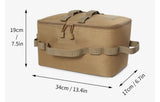 Outdoor Camping Gas Tank & Tool Storage Bag – Large Capacity Gear Organizer
