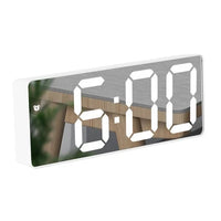 LED Mirror Table Clock