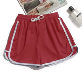 Wide Leg Shorts Sleeping Pants Casual Loose Sports Shorts 2024 Summer Basic Elastic Waist Drawstring Yoga Pants Running Pants
