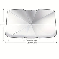 Car Front Windshield Sunshade Umbrella – Summer Sun Protection & Interior Cooler
