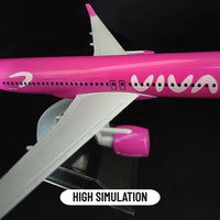 Scale 1:400 Metal Aviation Replica Viva Air Aircraft Model Diecast Airplane