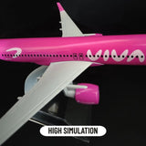 Scale 1:400 Metal Aviation Replica Viva Air Aircraft Model Diecast Airplane
