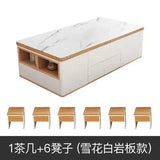 Lift-Top Nordic Coffee Table – Modern Storage Organizer