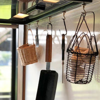 10Pcs Strong Magnetic Hooks Practical load bearing Hook Multi-Purpose storage For Home Kitchen Bar Storage Key Coat Cup Hanging