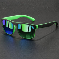 Fashion Vintage Square Sports Sunglasses For Men Women Fishing Driving Man Brand Designer Sun Glasses Anti-Glare Eyewear UV400