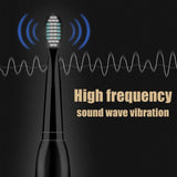 Powerful Ultrasonic Electric Toothbrush - USB Charge - Rechargeable Tooth Brush - Electronic Whitening Teeth Brush"