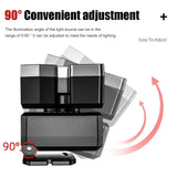 Super Bright 5 LED Head Flashlight USB Rechargeable HeadLamp Outdoor Powerful Waterproof Camping Fishing Adventure Head Lantern
