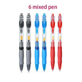 Retractable Gel Pen Set – 13 or 30pcs Black, Red & Blue Ink Ballpoints