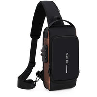 Men Multifunction Anti Theft USB Shoulder Bag Man Crossbody Cross Body Travel Sling Chest Bags Pack Messenger Pack Jack's Clearance