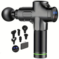 Deep Tissue Massage Gun – 30-Speed Electric Muscle Massager for Fitness