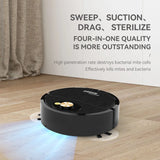 3 In 1 Intelligent Sweeping Robot Home Sweeping Machine Vacuuming Wireless Vacuum Cleaner Sweeping Robot Home Strong Cleaning Jack's Clearance