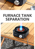 Portable 4000W Infrared Gas Stove – Camping, Picnic, Hiking