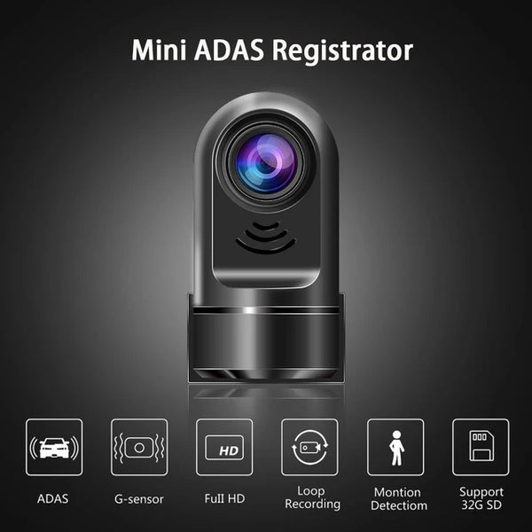Car DVR ADAS Dashcam HDP Dash Camera USB Loop Record G Sensor Car Recorder For Android Dash Camera Registrator Dvrs Jack's Clearance