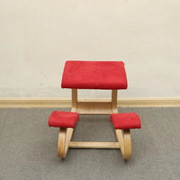 Ergonomic Wooden Kneeling Chair