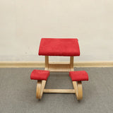 Ergonomic Wooden Kneeling Chair