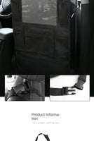 Car Backseat Organizer with Touchscreen Tablet Holder – Storage Pockets & Seat Protector