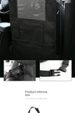 Car Backseat Organizer with Touchscreen Tablet Holder – Storage Pockets & Seat Protector